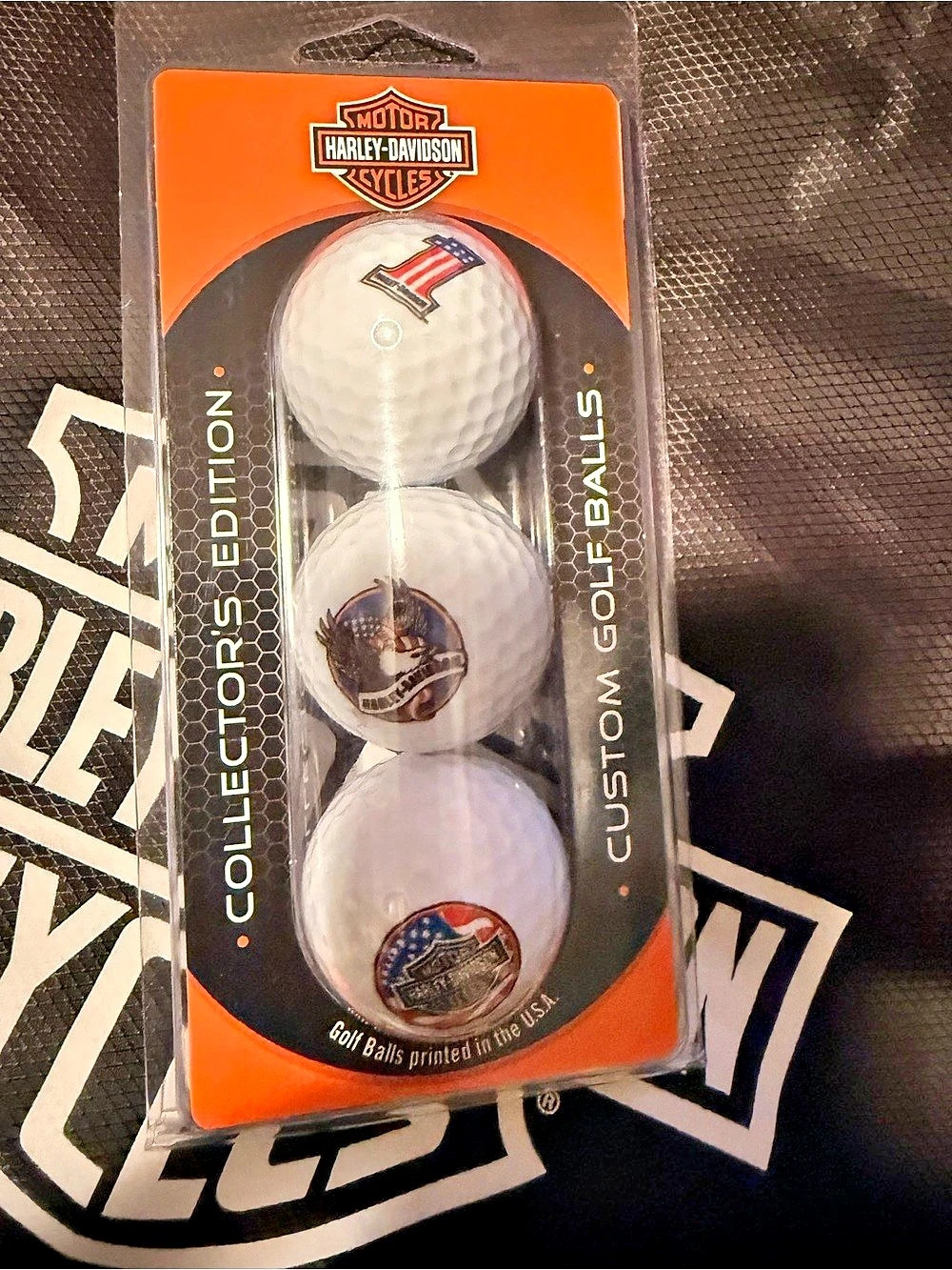 Harley-Davidson Collector's Edition Custom Golf Balls Golf Balls Set NWT